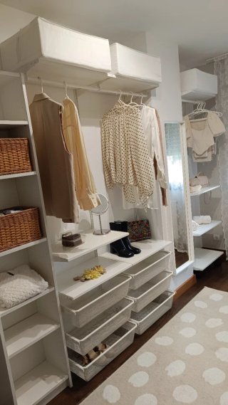 Vestidor Ikea Boaxel Blanco