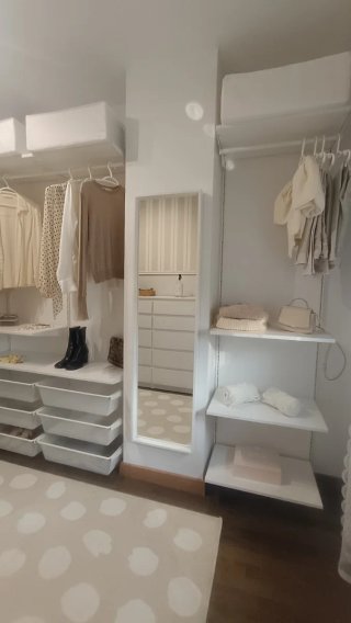 Vestidor Ikea Boaxel Blanco
