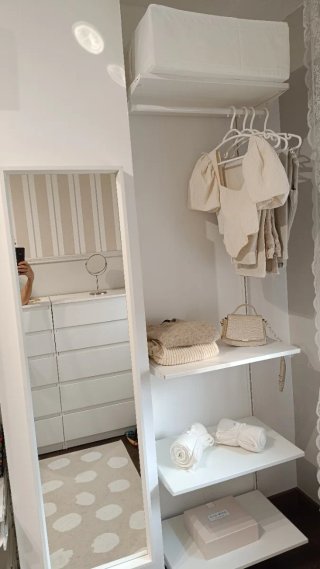 Vestidor Ikea Boaxel Blanco