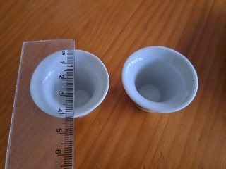 Juego de té chino amarillo