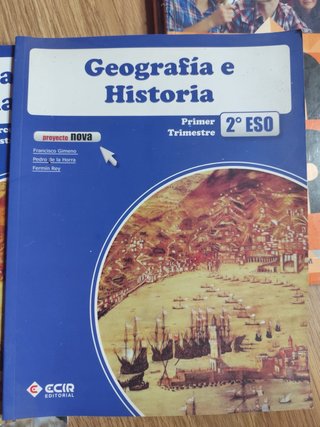 Geografía e historia, 2o ESO proyecto Nova
