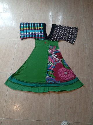 Vestido Desigual Talla XS Multicolor