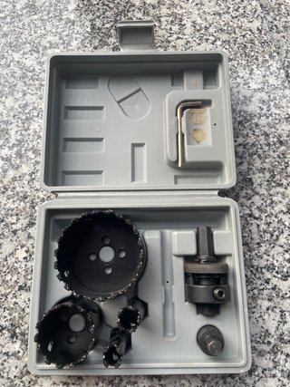 Set de 4 Brocas de Corona con Carburo