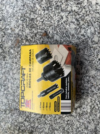 Set de 4 Brocas de Corona con Carburo