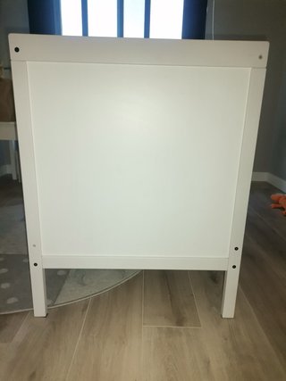 Cuna y minicama IKEA SUNDVIK blanca