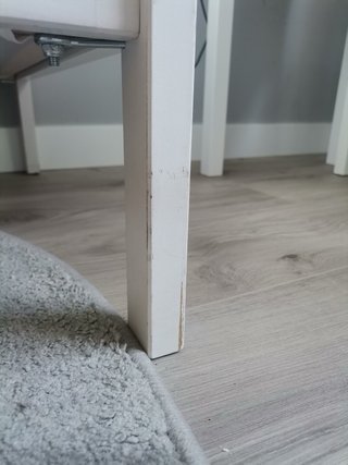 Cuna y minicama IKEA SUNDVIK blanca
