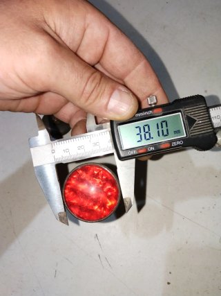 Lote 6 Catadióptricos Moto Clásica