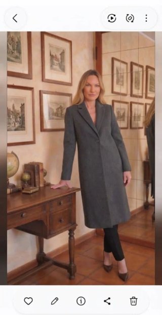 Cappotto Zara Grigio