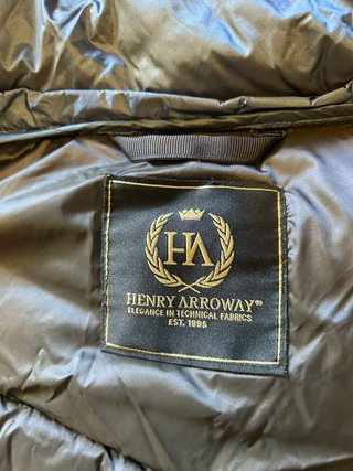 Plumas Henry Arroway Azul Talla M