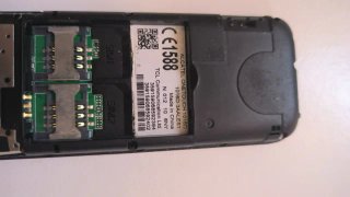 Lote 4 teléfonos móviles antiguos Nokia, Alcatel,