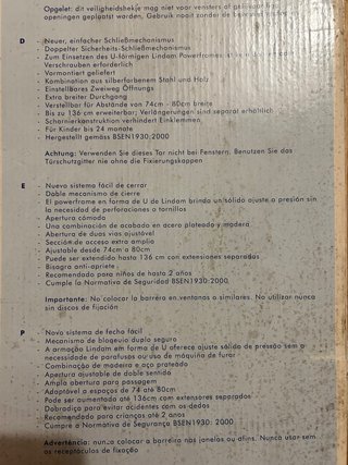 Barandilla de Seguridad para Escaleras Lindam