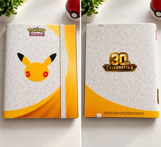 Binder novo Pokémon 30th Celebration