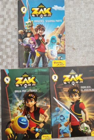 Pack 3 libros Zak Storm