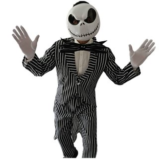 Disfraz Jack Skellington Talla M - Traje Skeleton