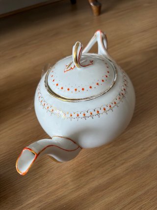 Juego de Café de Porcelana Antiguo