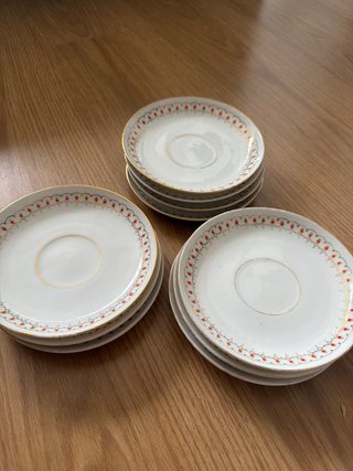 Juego de Café de Porcelana Antiguo