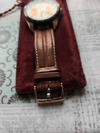 TAG Heuer Carrera Cronógrafo Reloj Marrón/Dorado