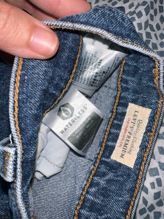 Short vaquero Levi's azul