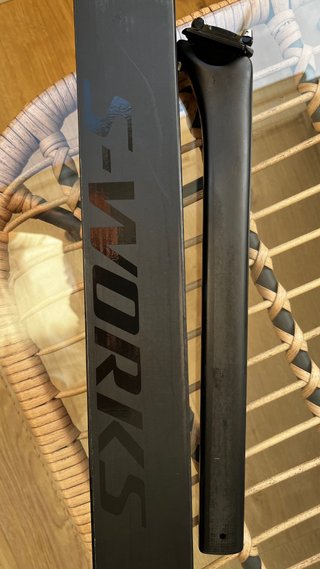 Tija S-Works SL8 Carbono 15mm Retroceso