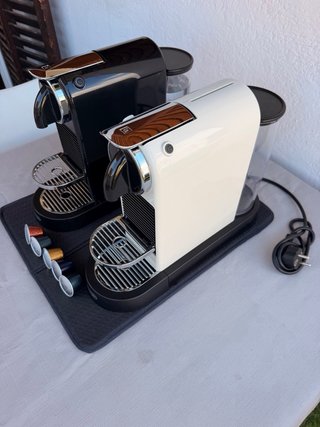 Cafetera Nespresso De'Longhi CitiZ Crema, Negro
