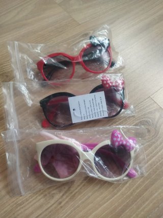 3 Gafas de Sol Minnie Mouse
