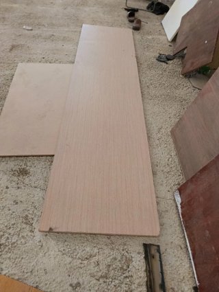 Tabla madera 2.50m x 3m