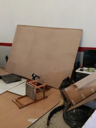 Tabla madera 2.50m x 3m