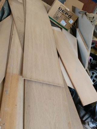 Tabla madera 2.50m x 3m