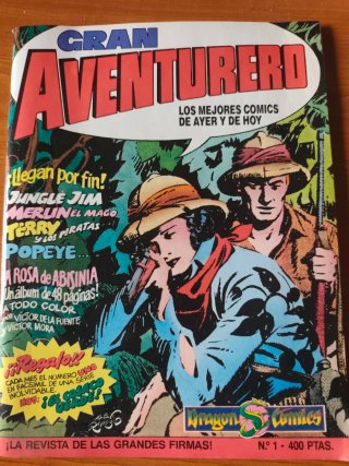 Gran Aventurero (1989) comic + Facsímil de regalo