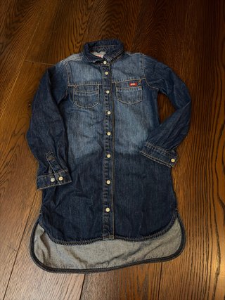 Camicia di jeans bambina 8 anni