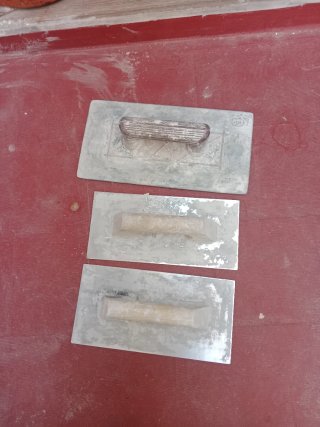 Paletas para escayolistas