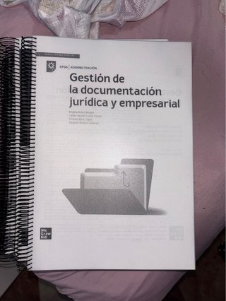 Libro de gestión de la documentación jurídica