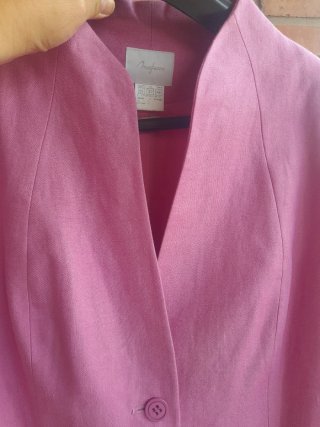 Traje de Chaqueta y Pantalón Rosa Talla 50