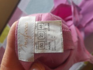 Traje de Chaqueta y Pantalón Rosa Talla 50