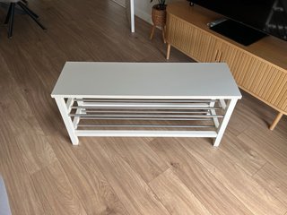 Banco Zapatero Ikea Tjusig Blanco