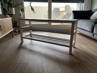 Banco Zapatero Ikea Tjusig Blanco