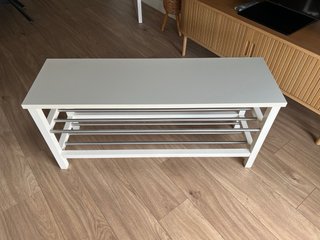 Banco Zapatero Ikea Tjusig Blanco