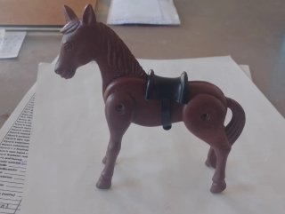 Figura Airgamboys Mosquetero con Caballo