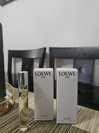 Loewe 001 Eau de Cologne 15ml x2