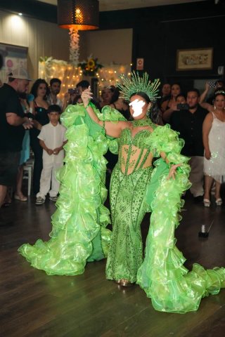 Vestido de Fiesta boda Gitana