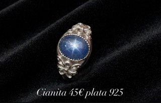 Anillos minerales plata 925 PRECIO UNIDAD