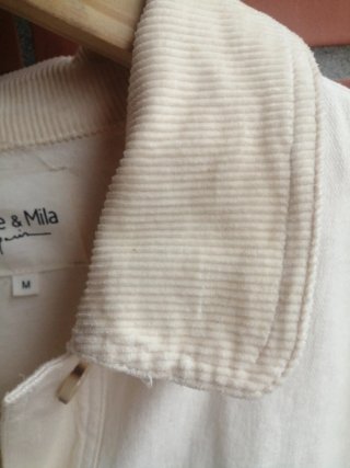 Sobrecamisa Grace & Mila Blanco Roto