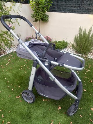 Carrito bebé Uppababy Cruz con sillita y capazo