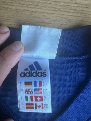 Camiseta Adidas ClimaLite Vintage Azul