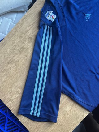 Camiseta Adidas ClimaLite Vintage Azul