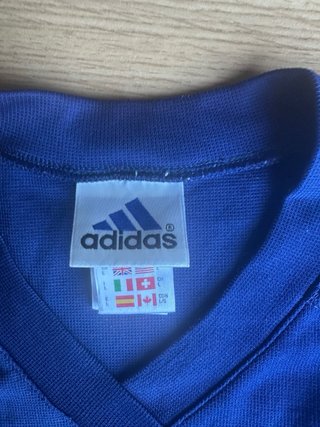 Camiseta Adidas ClimaLite Vintage Azul