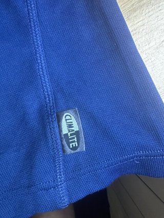 Camiseta Adidas ClimaLite Vintage Azul