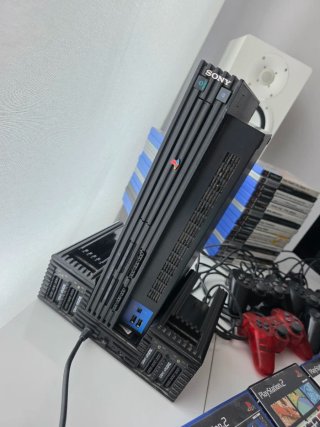 PS2 Fat Negra + 36 Juegos + 4 Mandos