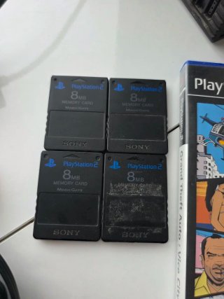 PS2 Fat Negra + 36 Juegos + 4 Mandos