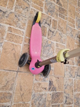 Patinete infantil 3 ruedas rosa